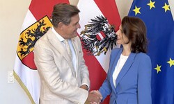 Karoline Edtstadler und Peter Hanke begrüßten die gute Zusammenarbeit beim Thema Verkehr.