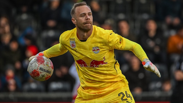 Kann Salzburg-Goalie Alex Schlager seinen Kasten heute „sauber“ halten?
