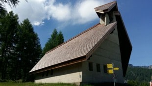 In der St.-Anna-Kapelle auf der Petzen passierte am Mittwoch das Unglück.