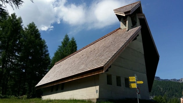 In der St.-Anna-Kapelle auf der Petzen passierte am Mittwoch das Unglück.