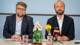 Hannes Schwarz und Max Lercher (SPÖ)