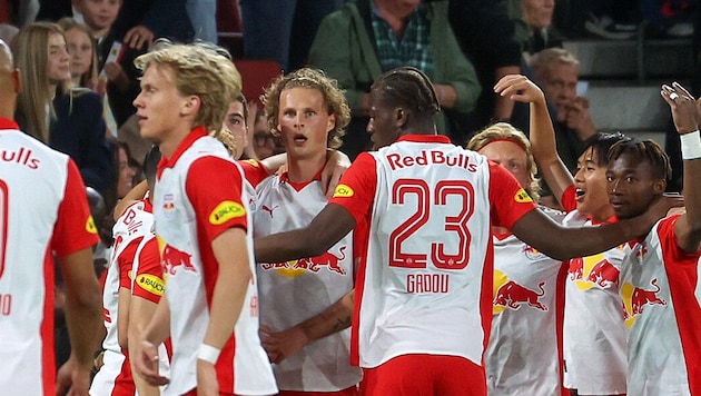 Red Bull Salzburg reichte eine Durchschnittsleistung gegen den SK Brann zum Einzug in die Europa ...