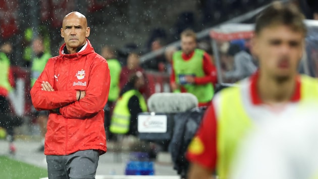 Salzburg-Trainer Thomas Letsch zeigt sich nach dem Spiel auch selbstkritisch.