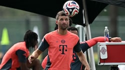Trotz seines bevorstehenden Wechsels wurde Thomas Müller an der Säbener Straße gesichtet.