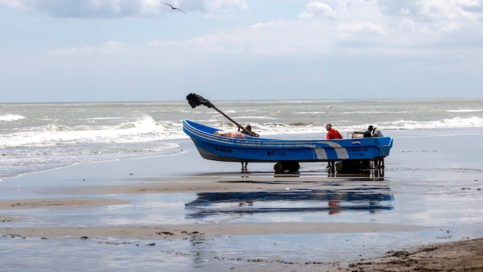 Fischerboot in Nicaragua