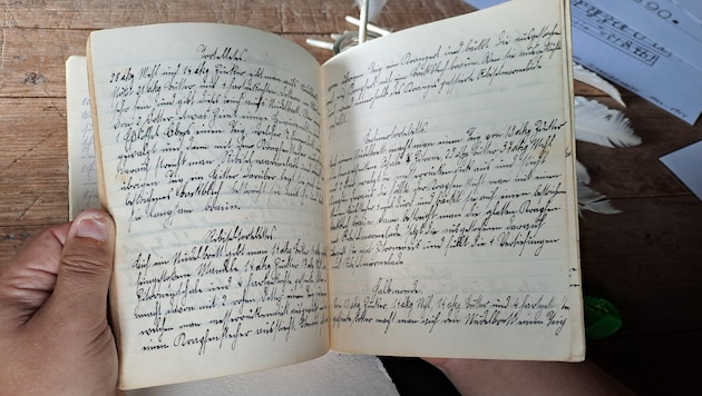Wer kann diese Rezepte in Kurrentschrift lesen?