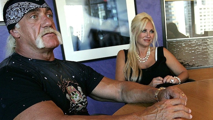 Hulk Hogan mit seiner damaligen Frau Linda im Jahr 2005