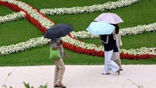 Der Regen schreckt Gäste in der Stadt Salzburg nicht ab. Die Hoteliers können kaum klagen.