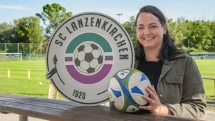 Erstmals in der Vereinsgeschichte eine Obfrau: Michaela Loibenböck führt den SC Lanzenkirchen in ...