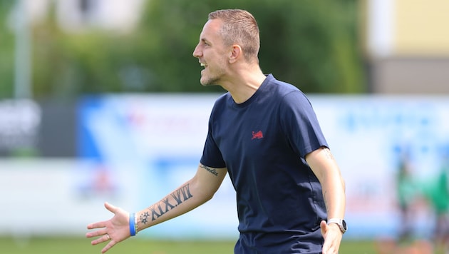 Liefering-Trainer Daniel Beichler.