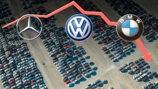 Die Verkaufszahlen und Gewinne der deutschen Autoriesen sind zuletzt gesunken.