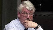 Bild aus dem Jahr 2001: Der studierte Jurist Heinrich Keller, der auch als Rechtsanwalt, Richter ...