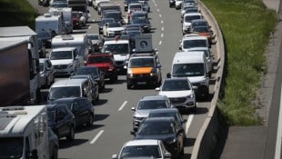 Am Donnerstag staute es auf der A10 wieder.