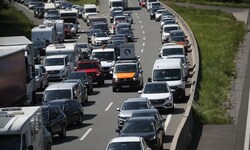 Am Donnerstag staute es auf der A10 wieder.