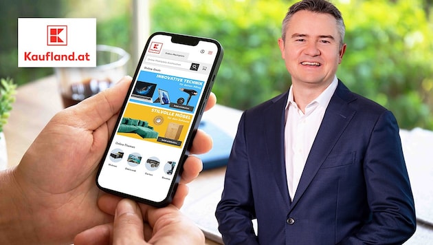 Gerald Schönbucher, Chef von Kaufland e-commerce, will Amazon bei uns als Online-Marktplatz in ...