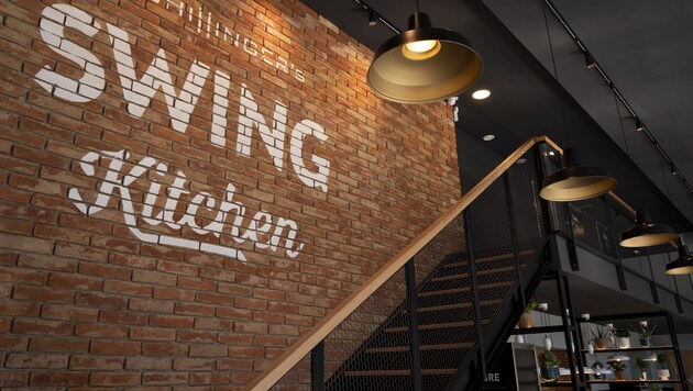 Das Lokal der Swing-Kitchen-Kette in Wien