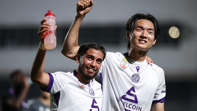 Hakim Guenouche und Kang Hee Lee