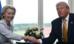 EU-Kommissionschefin Ursula von der Leyen und US-Präsident Donald Trump