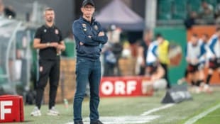Peter Stöger war mit dem Auftritt seiner Mannschaft zufrieden.