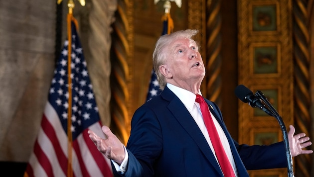Donald Trump ist Gold bekanntlich nicht abgeneigt.