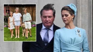 Prinzessin Madeleine und Ehemann Christopher O‘Neill im Jahr 2023 