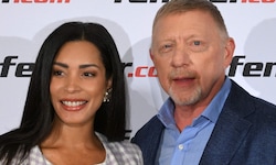 Große Freude im Hause Becker: Der ehemalige deutsche Tennisspieler Boris Becker und seine ...