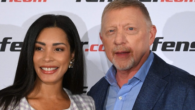 Boris Becker mit Lilian de Carvalho Monteiro
