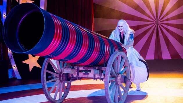 Romeo und Julia einmal anders – als schrille Zirkusshow in Tirol.
