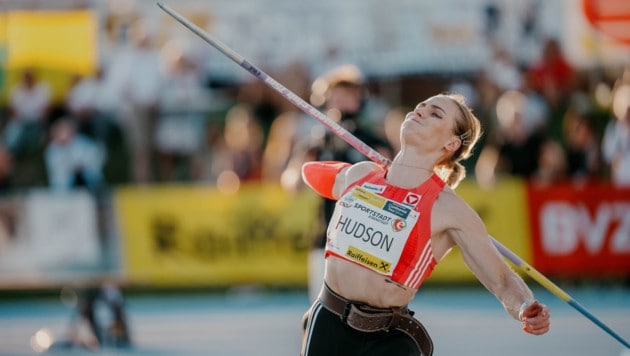 Victoria Hudson kommt als Nummer eins der Welt.