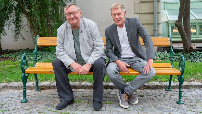 Kamen privat: Joesi Prokopetz und Andreas Lust.