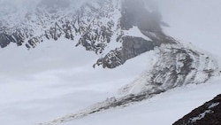 Teile der Südostflanke vom Rainerhorn brachen ab.