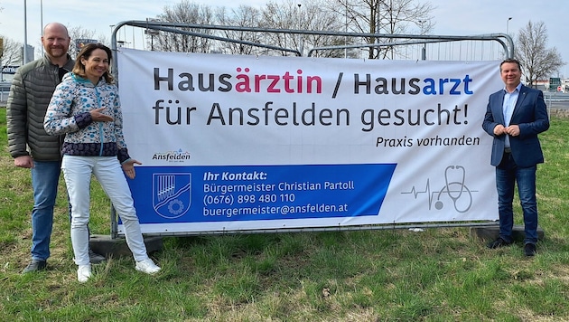 Katharina Mitter (2.v.l.) realisiert ein PVZ in Ansfelden.
