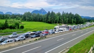 Autofahrer müssen heute viel Geduld mitbringen ...