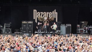 2016 spielte die schottische Band Nazareth schon einmal beim Linzer- „Krone“-Fest auf. Damals ...