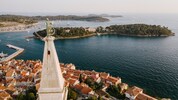 Das Paar genoss einen Luxusurlaub in Rovinj (Kroatien).