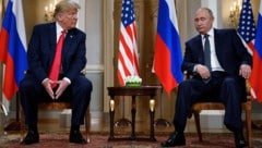 US-Präsident Donald Trump hat den Druck auf seinen russischen Amtskollegen Wladimir Putin erhöht ...