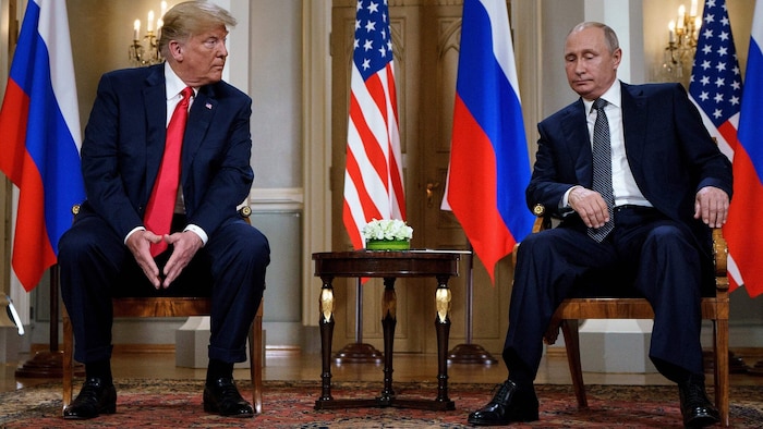 US-Präsident Donald Trump hat den Druck auf seinen russischen Amtskollegen Wladimir Putin erhöht ...