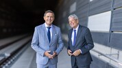 Peter &amp; Peter; Minister Hanke, zuständig für Österreichs Infrastruktur, und Kärntens ...