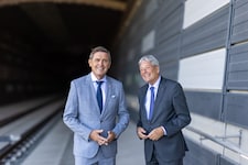 Peter &amp; Peter; Minister Hanke, zuständig für Österreichs Infrastruktur, und Kärntens ...