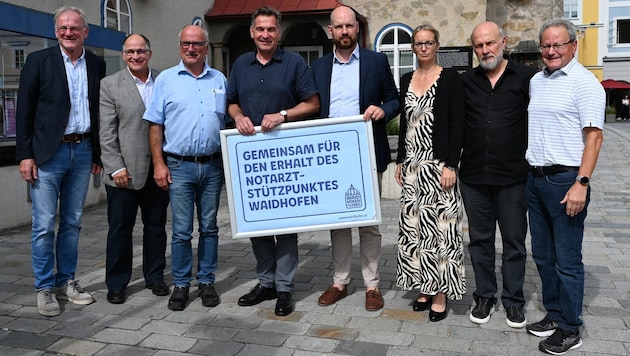 In Waidhofen an der Ybbs kämpft man für den Notarztstützpunkt.