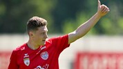 Daumen hoch! David Heindl schaffte den Sprung. 