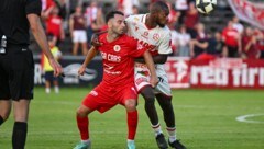In der ersten Runde des ÖFB-Cups besiegten Okan Aydin (l.) &amp; Co. den GAK mit 1:0.