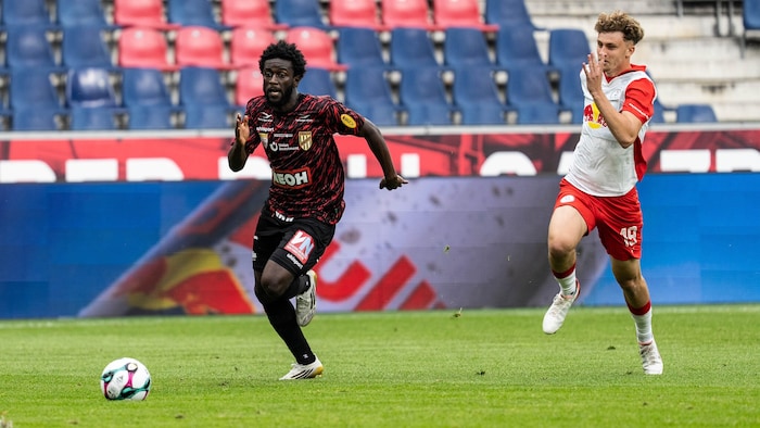 Jack Lahne traf schon in der ersten Minute zur 1:0-Führung für Lustenau.