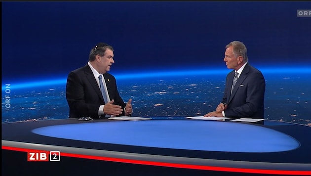 Oskar Deutsch bei Armin Wolf