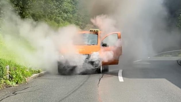 Die Feuerwehr bekam den Brand rasch in den Griff.