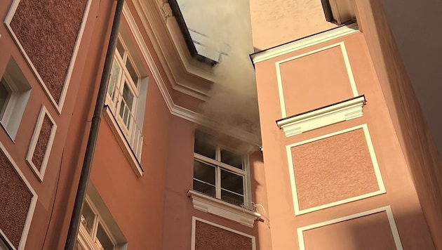 Eine Wohnung brannte in Villach