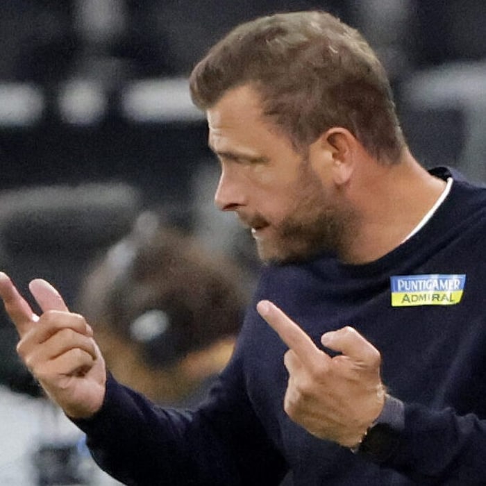 Sturm-Trainer Jürgen Säumel