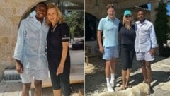 David Alaba genießt aktuell das Leben mit Veronica Ferres und Carsten Maschmeyer.