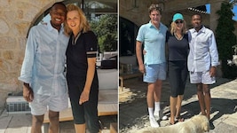 David Alaba genießt aktuell das Leben mit Veronica Ferres und Carsten Maschmeyer.