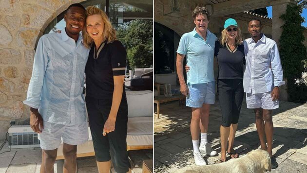 David Alaba genießt aktuell das Leben mit Veronica Ferres und Carsten Maschmeyer.